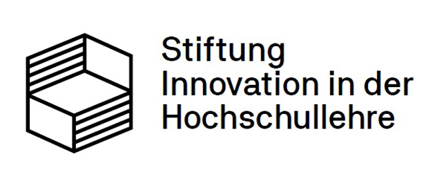 Auf weißem Hintergrund steht in schwarzen Buchstaben dreizeilig: Stiftung Innovation in der Hochschullehre
