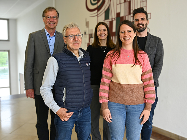 Das Foto zeigt das Projektteam der STAB