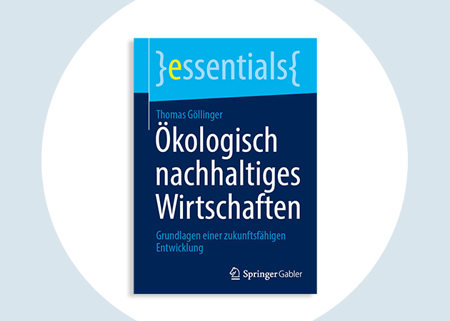 Blaues Buchcover