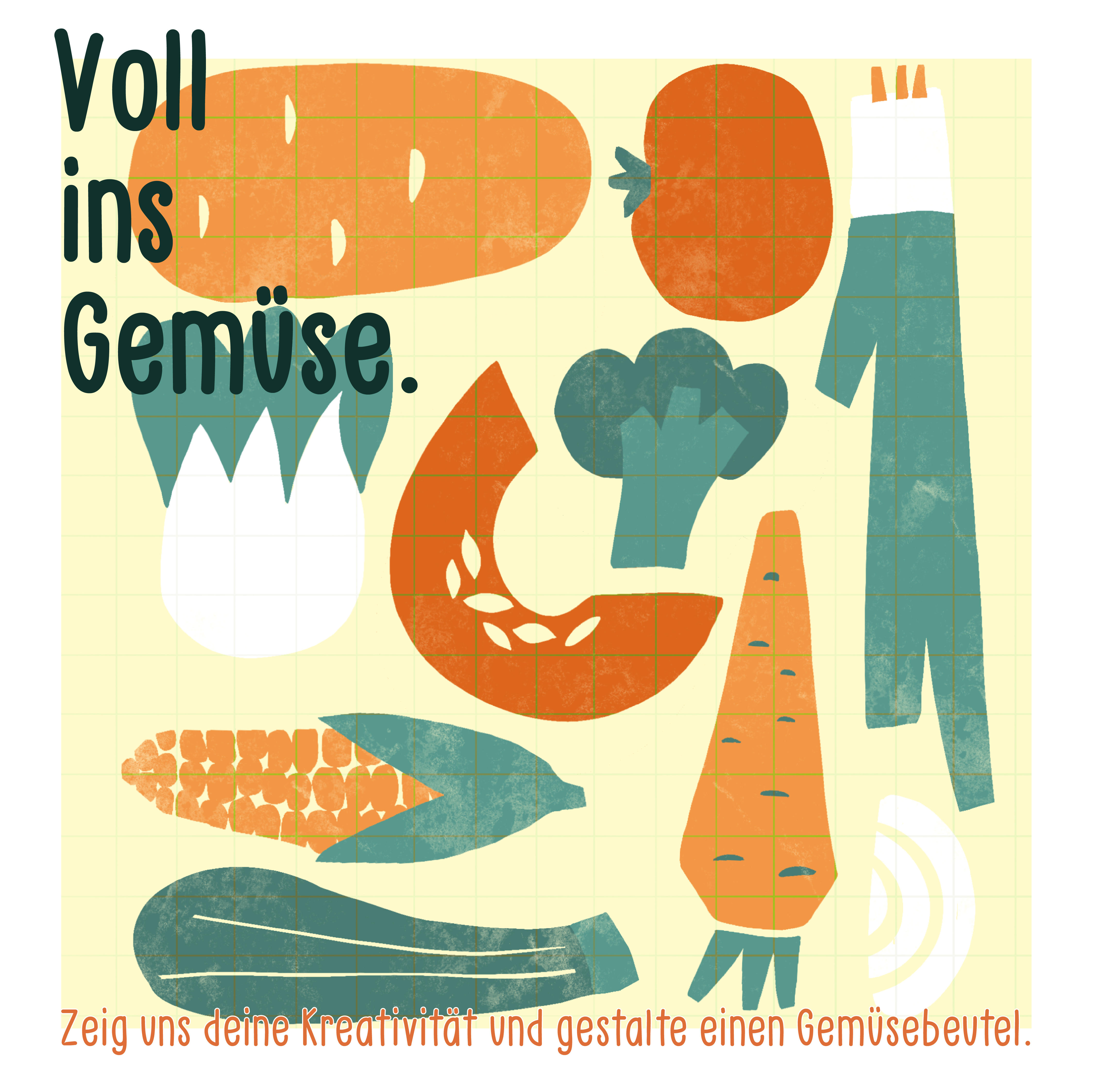 Grafische Darstellung Gemüse