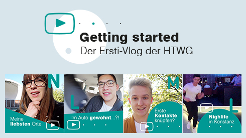 Vorschaubild Videoserie Ersti-Vlogs: verschiedene Video-Screenshots