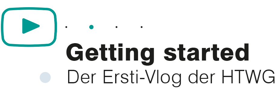 Logo Getting started - der Ersti-Vlog der HTWG